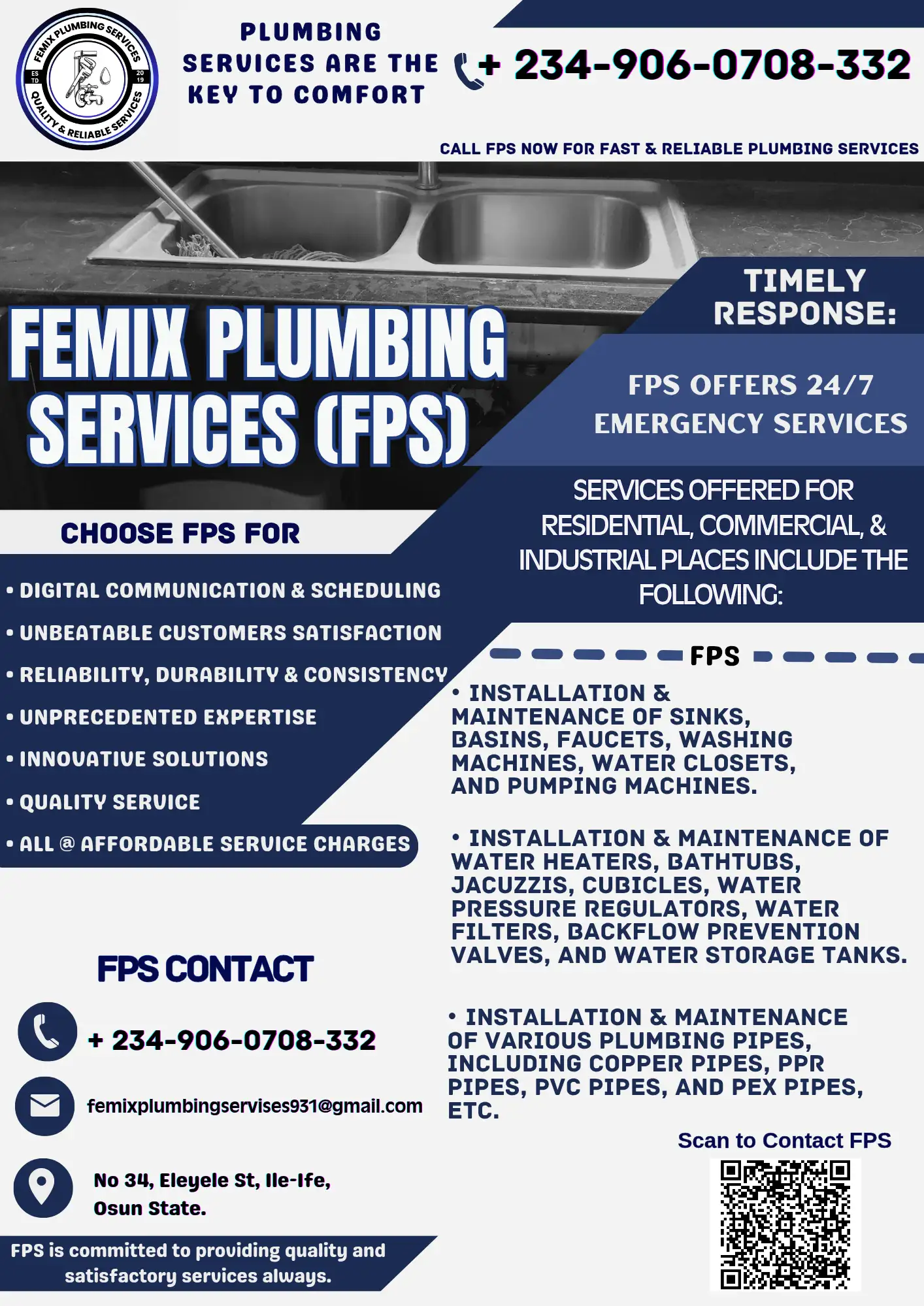 FEMIX Plumbing services