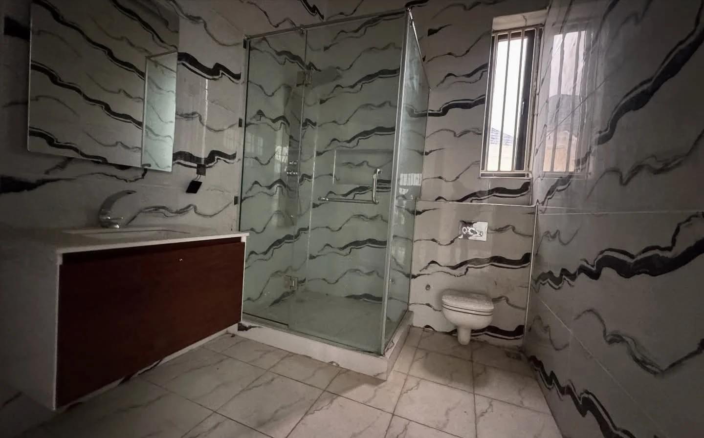 Wall-hung smart toilet installation