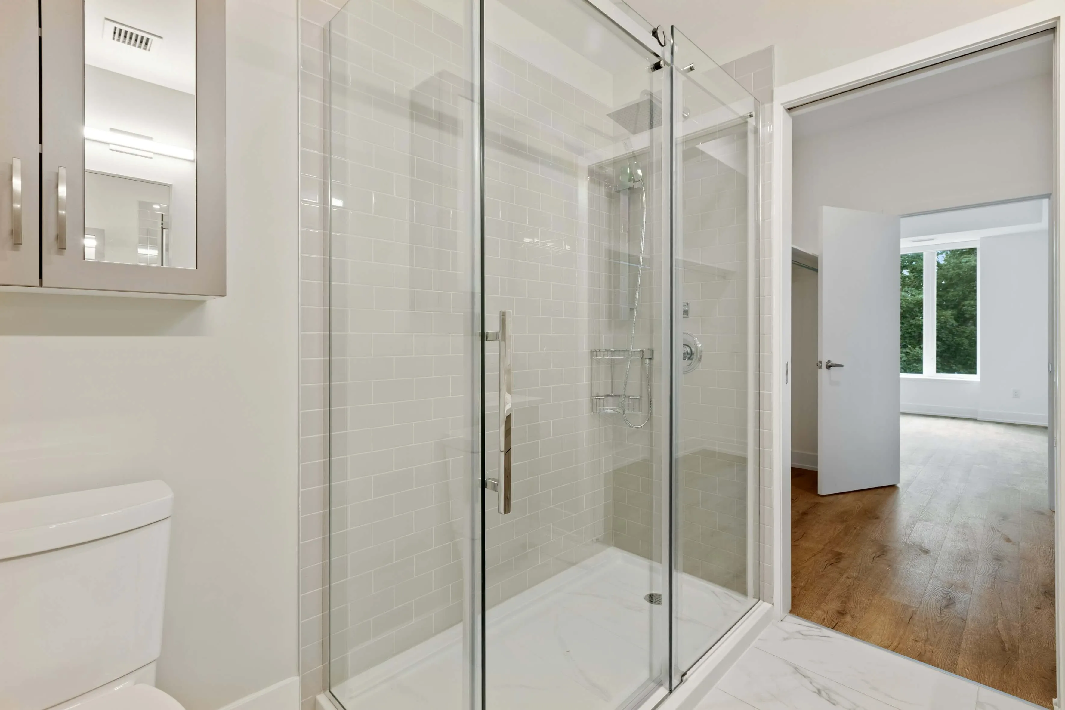 Luxury shower installation
